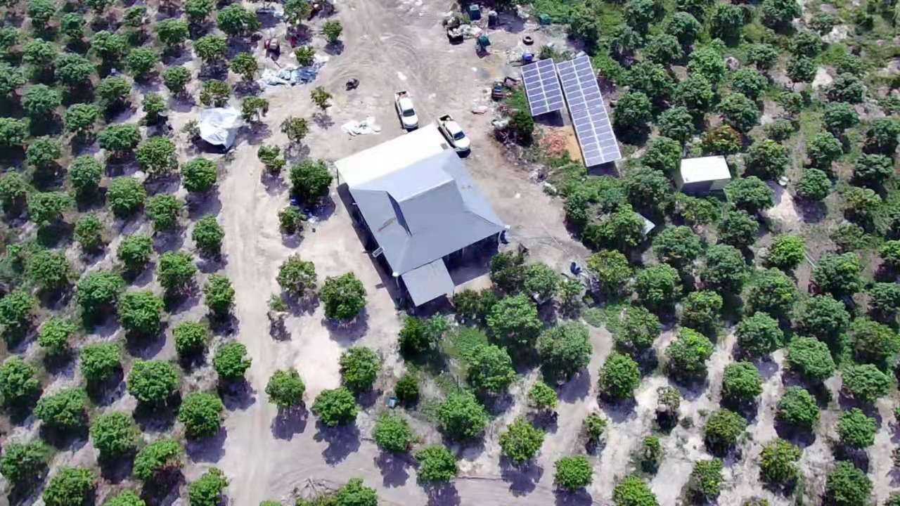 Cambodia Solar Water pump Irrigation Project By Jntech