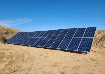 7.5kW solar pump system in Yulin City, Shaanxi Province