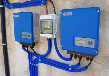 2 sets of 1.5kW solar pump systems in Portugal 