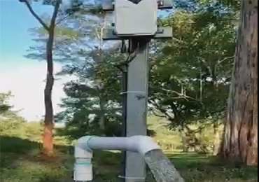 750W BLDC solar pump inverter system in Nicaragua