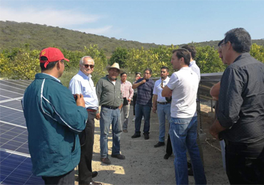 22kw solar pump system in Mexico