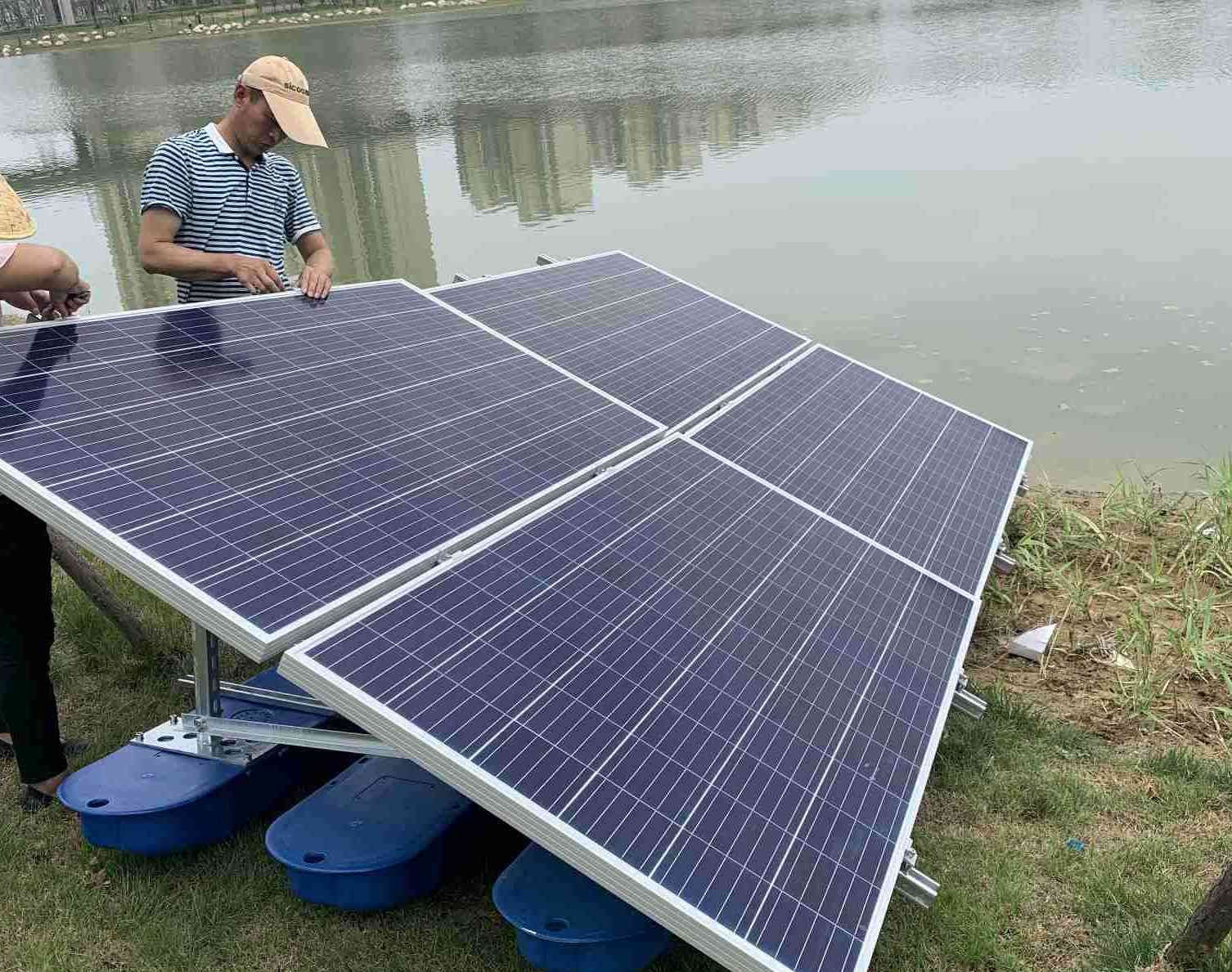 JNTECH solar aeration system successfully applied to environmental governance project in Shenling Tan, Anqing City