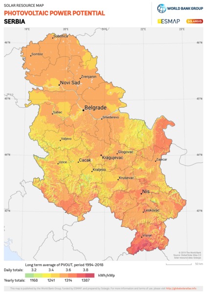 40 cities in Serbia have applied to participate in the purchase of solar panels