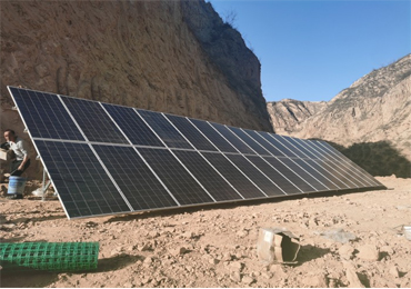 7.5kW solar pump system in Yulin City, Shaanxi Province