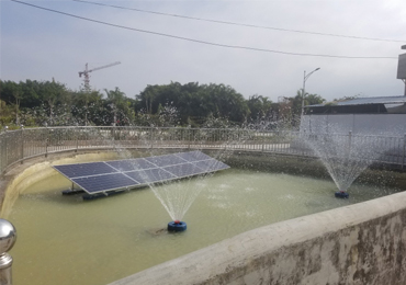 750W solar aeration System in Shenzhen 
