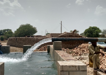 15kW solar pump system in Pakistan