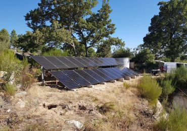 1.1kW and 1.5kW solar pump system in Portugal