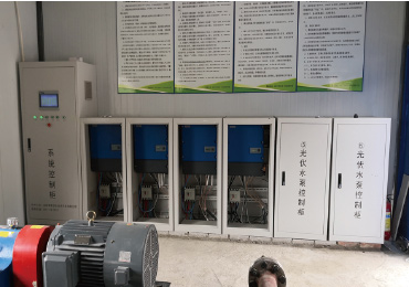 6 sets 45kw solar pump system in Jin Shajiang