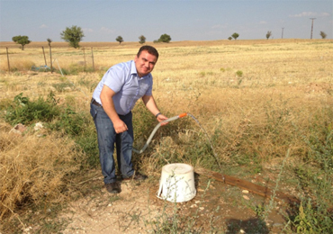 5.5 kw Solar pump System in Turkey